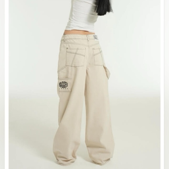 NWT Ragged Priest Stone Carpenter Cargo in Stone - Picture 2 of 7